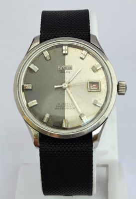 Zenlux Date King Day Night Dial hand wind watch Refurbished | eBay