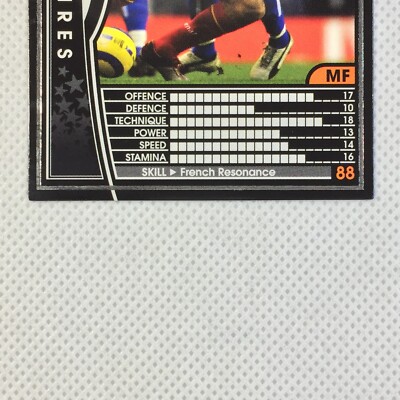 Panini WCCF 2004-05 Robert Pires Arsenal 012 Villarreal Marseille