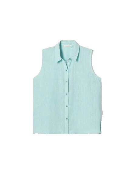 Eileen Fisher Linen Petites Tops for Women