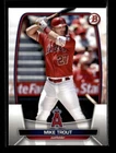 2023 Bowman Paper Mike Trout Los Angeles Angels #89 5 Card Lot