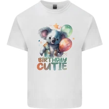 Birthday Cutie Koala 3rd 4th 5th 6th 7th 8th Mens Cotton T-Shirt Tee Top