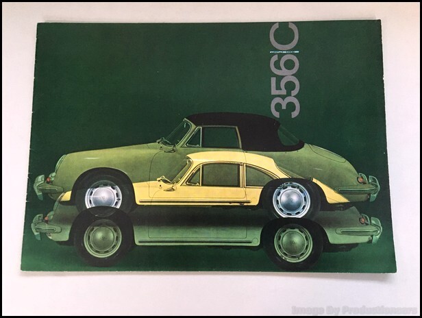 Porsche 356C カタログ 1964年版 1964 1965 Porsche 356 356C Vintage Car Sales Brochure Catalog