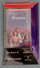 Listener's Choice The Best of Strauss Stereo Cassette
