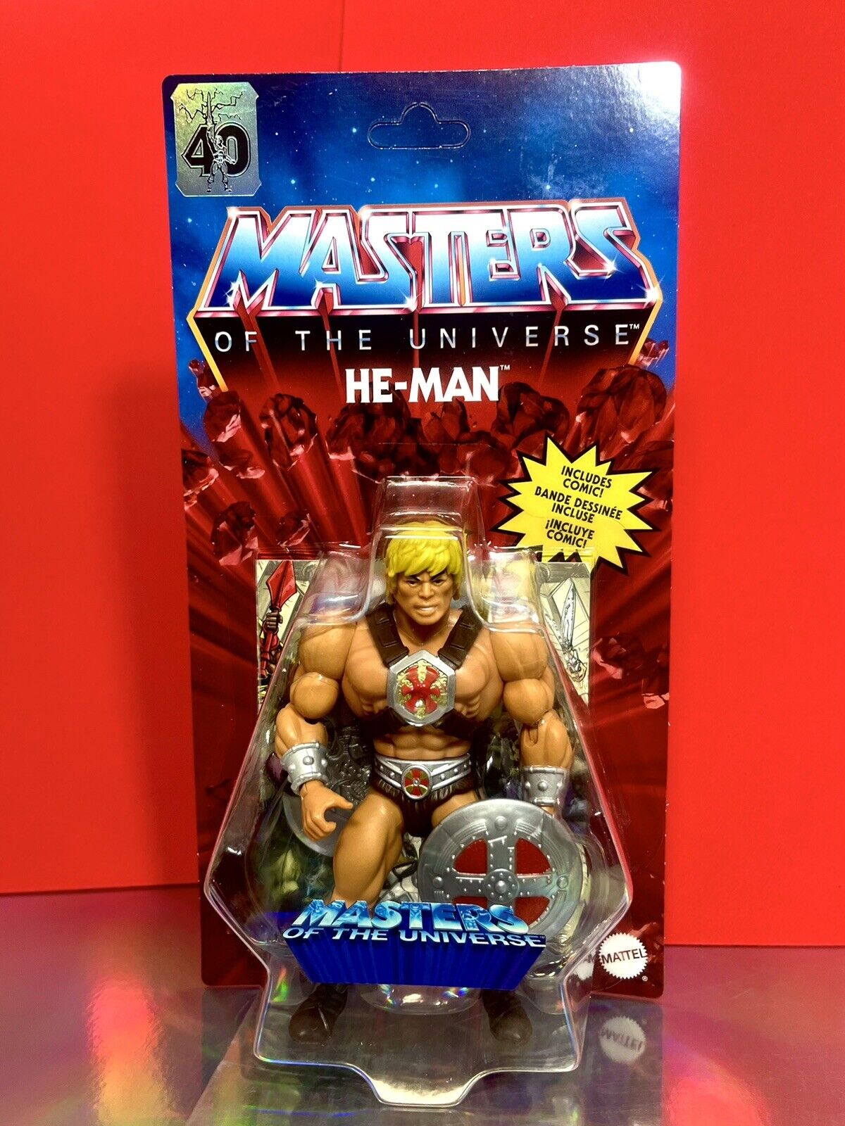 2023 Masters of the Universe Origins - 40th Anniversary - HE-MAN (200X / 2002)