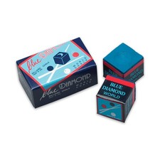 Blue Diamond CHBD Pool Cue Chalk Box of 2