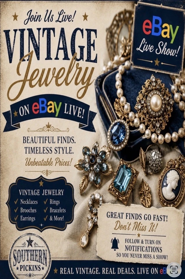 VINTAGE JEWELRY WITH SOUTHERN PICKINS