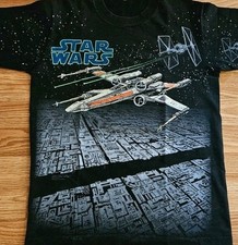 Vintage 90s Star Wars Movie Promo T-Shirt Single Stitch Kids L Men's S M