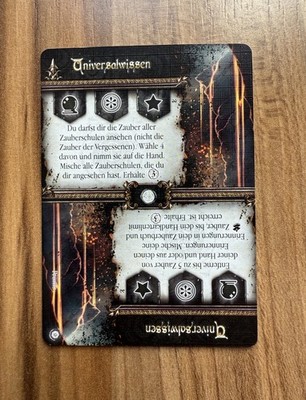 Black Rose Wars - Universalwissen Promokarte, Kickstarter BRW Promo