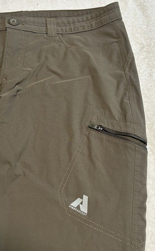 Eddie Bauer Pants Womens 12 First Ascent Guide Pro Nylon Stretch Green Hiking - Picture 2 of 5