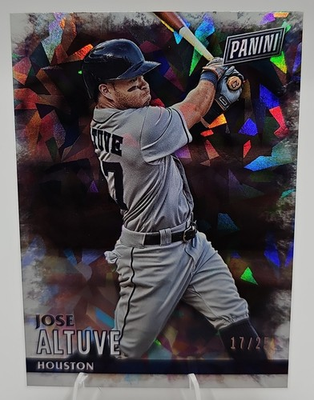 #ad 2016 Panini Black Friday Jose Altuve Cracked Ice 25 Houston Astros $15.99