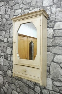 Antique Wooden French Bathroom Cabinet Medicine Cabinet Wall Cabinet Shabby chic