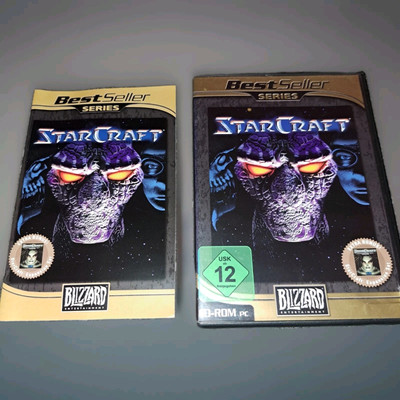 Starcraft PC Blizzard retro games , Vintage .