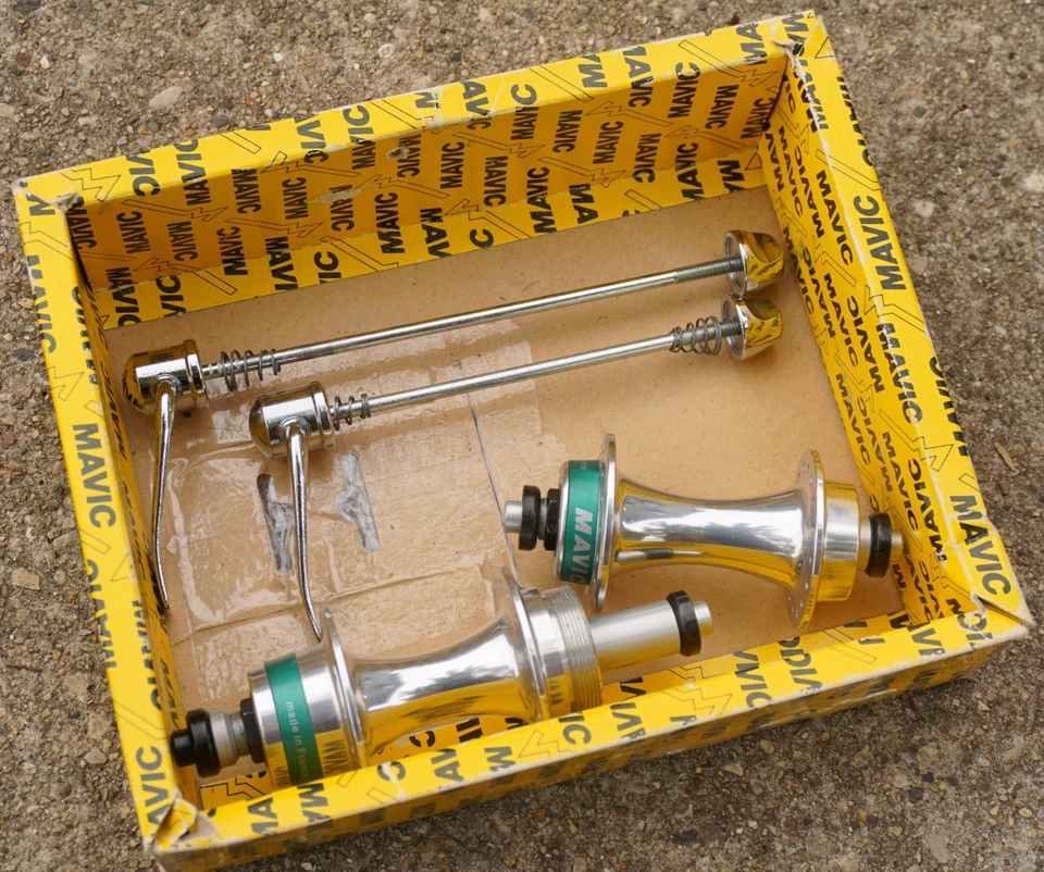 Mavic 531 Hubs 32H Vintage Mountain Bike 135 Freewheel Hubset NOS NIB 1990s MTB - Image 2 of 4