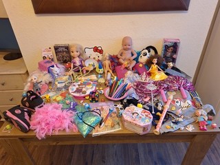 HUGE LOAD OF MIXED GIRLS CHILDRENS / KIDS TOYS JOB LOT Car Boot House Clearance