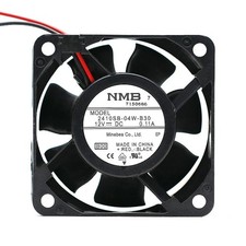 NMB 2410SB-04W-B30 12V 0.11A 6025 6CM dual ball mute cooling fan