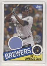 2020 Topps 1985 Topps Baseball Relics Series 2 Lorenzo Cain #85TR-LC fm0