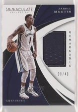 2017-18 Panini Immaculate Remarkable Memorabilia /49 Jarell Martin #RM-JMT