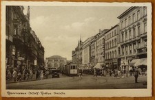 AK Hannover Straßenbahn Auto A.H.-Platz 1940 Palasttheater