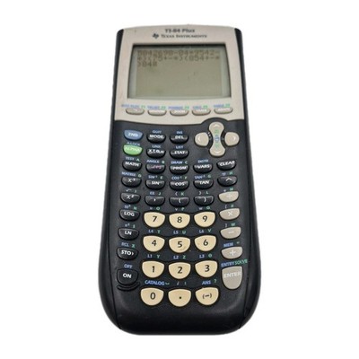Texas Instruments Graphing Calculator TI 83 Plus (No Cover Or Battery Door) 