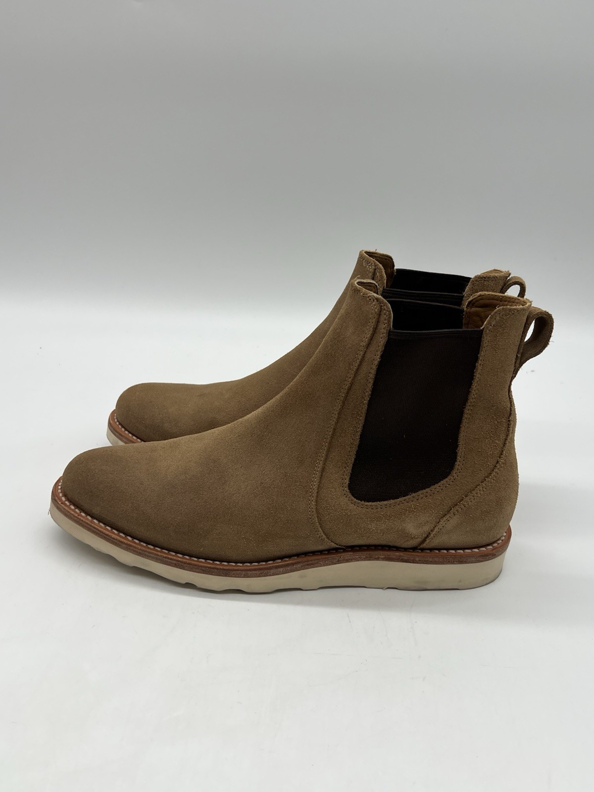 Botas Tecovas The Luke Chelsea Para Hombre Talla 9D Gamuza Desbastante Aserrín Suelas Vibram