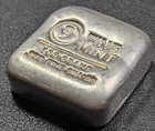 9-Fine Mint Silver Hand Pour Bar - 100 Grams .999 Fine Old Glory C&C 1c Auction!
