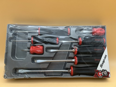 #ad #ad SNAP ON PAK254290 5 FLAT 3 PHILLIPS ACR TIP SCREWDRIVER KIT NEW SEALED $199.95