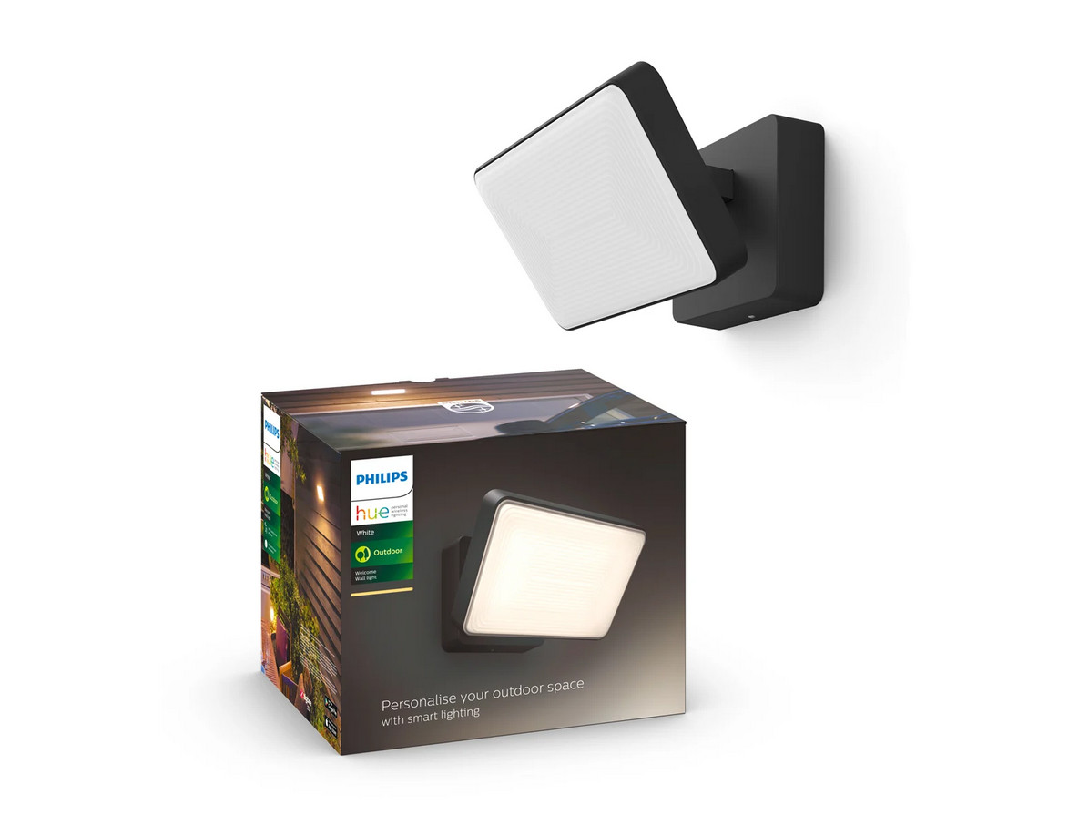 Philips Schwarz Hue Led-Außenstrahler 871951438276300 Hue White Welcome Flutlicht 2300Lm Led Fest - Image 2