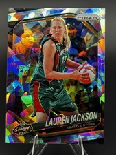 2025 Panini Prizm WNBA Cracked Ice Lauren Jackson Seattle Storm #91 Basketball