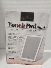 Touch Pad Mini Tri-tone Led Makeup Mirror ( W...