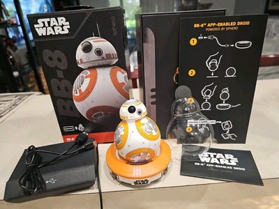 Sphero Star Wars BB-8 App-Enabled Remote-Controlled Droid & Charging Base In Box