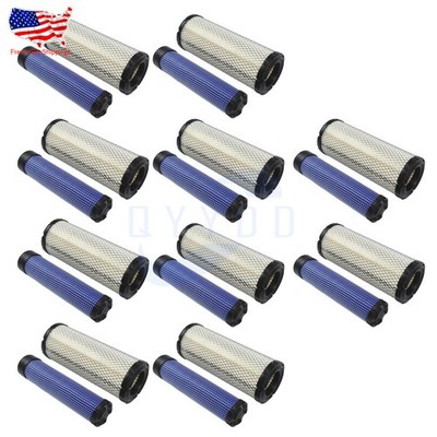 10SETS OF AIR FILTER FOR KOHLER KAWASAKI 11013-7020 NEW INNER OUTER 25-083-01S