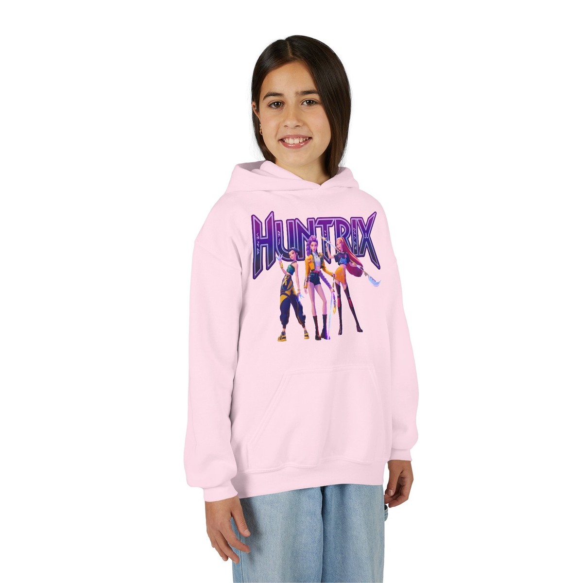 Huntrix KPop Demon Hunter Hoodie for Kids, Girls and Boys Cool