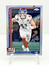 2025 Topps Chrome Football - Micah McFadden #232 Refractor