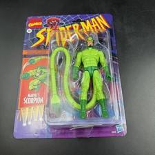 Marvel Legends Spider-Man Retro Card Scorpion 6    Action Figure Hasbro NEW