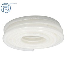 1" ID 50 ft Heavy Duty Braided Clear Plastic Vinyl Tubing PVC Tube Hose 10Bar