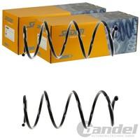 2X Spidan Fahrwerksfedern Vorne Passend FÜR Renault Laguna Links+Rechts
