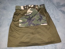 Camouflage No Boundaries Stretch Girls Skirt Size 12 Skort Olive Drab Tan Brown