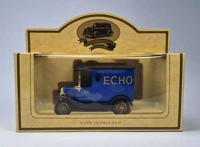 LLEDO DG 06 - 1920 FORD MODEL T VAN ''DAILY POST & ECHO'', Made in England