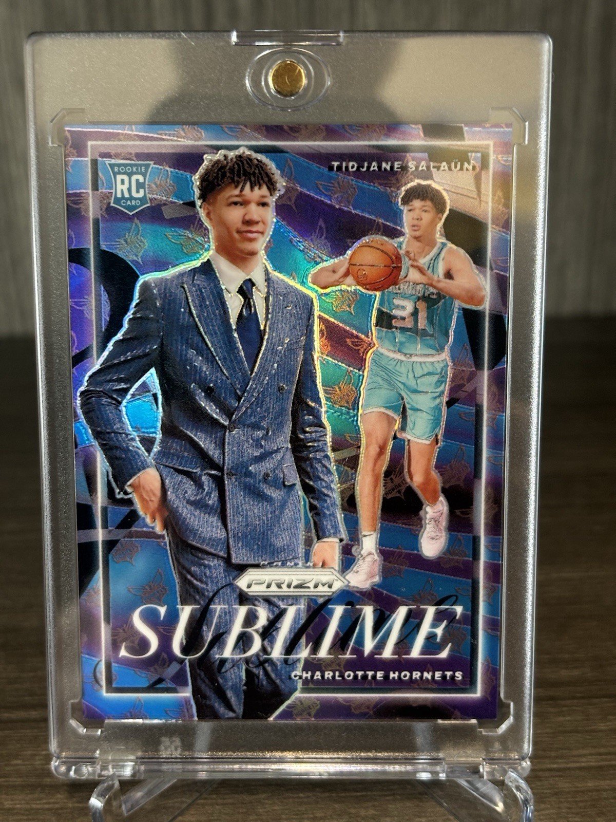 Tidjane Salaun Rookie Sublime Case Hit - 2024-25 Panini Prizm Basketball