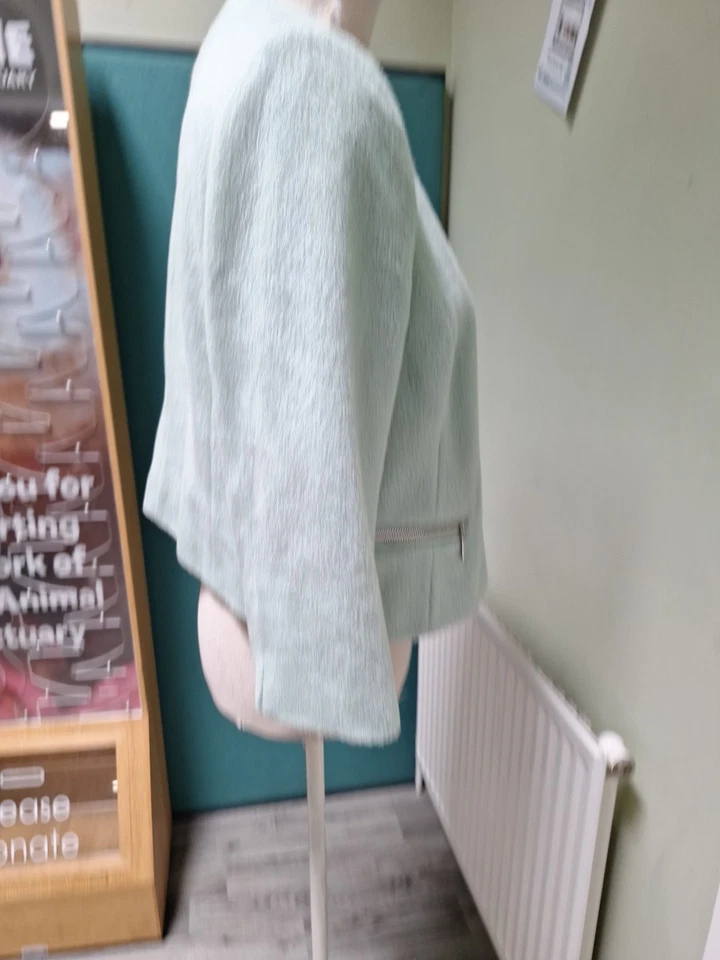 Chaqueta Madeleine Verde Claro Talla 14 San Foto 4 de 4