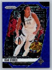 Kiah Stokes 2024 Panini Prizm WNBA Blue Velocity #122
