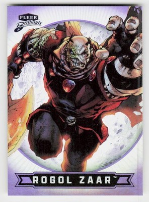 2025 Fleer Brilliants Superman #41 Rogol Zaar Purple
