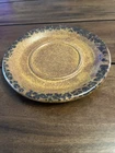 McCoy Vintage Saucer Canyon Mesa Rustic Primitive Brown Pattern 6”
