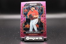 2022 Panini Prizm Draft Picks - Brandon Birdsell #PDP143 Neon Pink Velocity