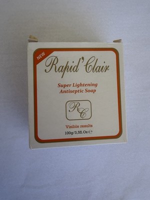 Rapid'clair Savon Super Éclaircissant Antiseptic Exfoliating Soap Bar 3.5 oz