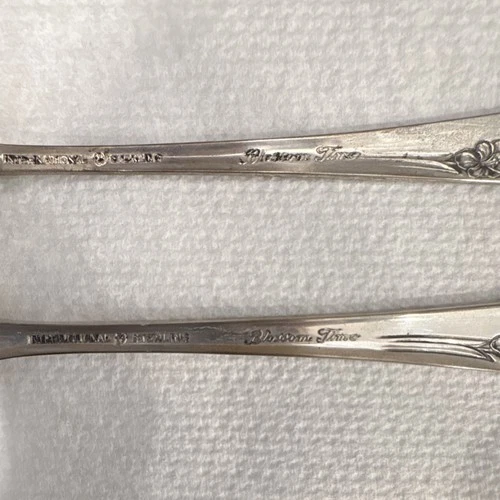 International Sterling Silver (.925) Blossom Time Spoon & Fork