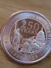 1ounce cooper round. USA 250th birthday