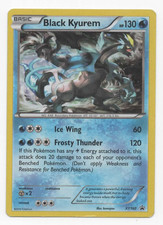 Black Kyurem XY160 XY Black Star Promo Holo Pokemon Card 