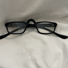 1950s Zyloware Black Mod Reading Glasses Eyeglass FRAMES ONLY Made in France VTG