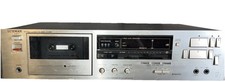 Vintage Luxman Stereo Cassette Deck K-240 Japan Silver Analog Audio Parts Only 